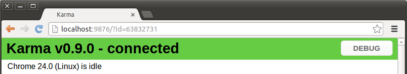 Karma in Chrome